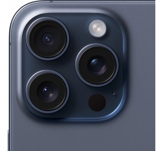 Мобильный телефон Apple iPhone 15 Pro Max 1TB Blue Titanium (MU7K3RX/A)