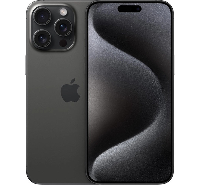 Мобильный телефон Apple iPhone 15 Pro Max 1TB Black Titanium (MU7G3RX/A) Мобильный телефон Apple iPhone 15 Pro Max 1TB Black Titanium (MU7G3RX/A)
