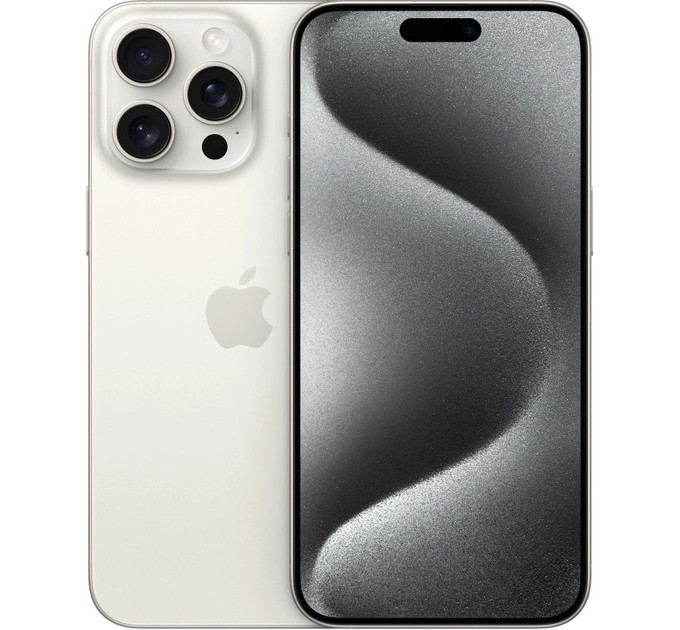 Мобильный телефон Apple iPhone 15 Pro Max 1TB White Titanium (MU7H3RX/A)
