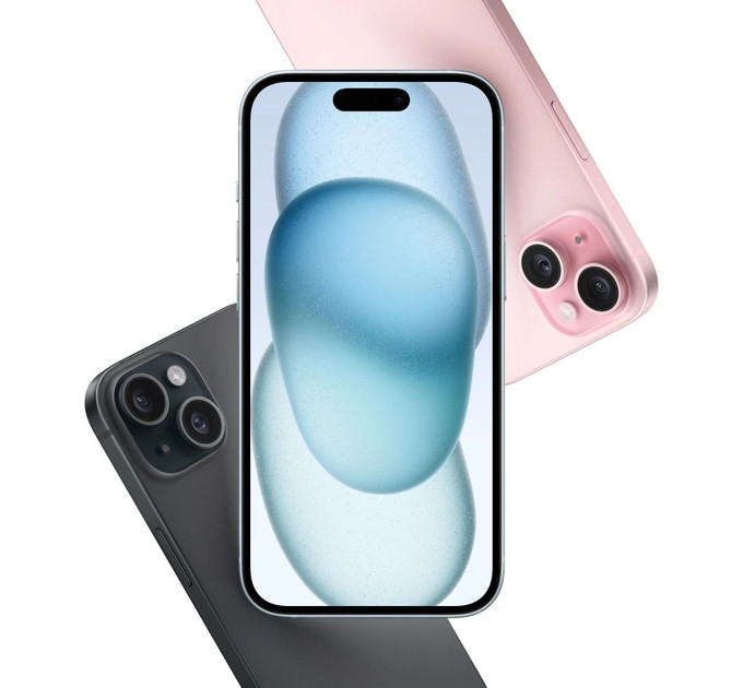 Мобильный телефон Apple iPhone 15 512GB Blue (MTPG3RX/A)